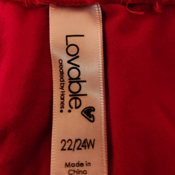 Lovable Red Long Sleeve Top & Pants - Picture 10 of 10